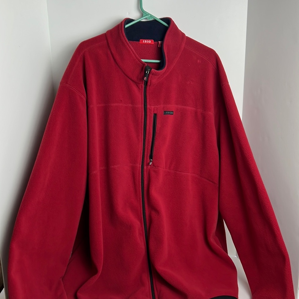 Izod Zip Up Sweater Big & Tall